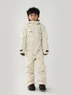 Kinder Air Pose Winter Warrior Einteiler-Schneeanzug im Blockdesign