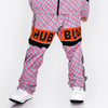 Snowverb Damen Street Style Karierte Schneehose