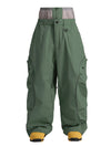 Gsou Snow Herren-Schneehose mit reflektierenden Kanten und weitem Sitz