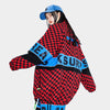 Snowverb Damen Street Style Karo-Schneejacke