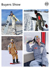 Nandn wasserdichter, atmungsaktiver Einteiler-Snowboardanzug für Damen