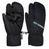 Searipe Competitor Herren-Snowboardhandschuhe aus Leder mit Kevlar-Handfläche