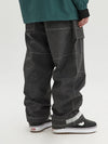 Nandn Just Cool Snowboard-Jeans für Damen, Schneehose