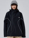 Dook Snow Freestyle Baggy Snowboardjacke für Damen