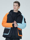 Arctic Queen Herren-Skijacke „Divided Sky Colorblock“