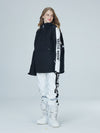 Arctic Queen Winter Guide Stripe Reflective Smock Snow Jacket für Damen