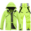 Herren-Skijacke und -hose mit Isolierung für Mountain Shredding