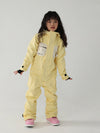 Kinder Air Pose Winter Warrior Einteiler-Schneeanzug im Blockdesign