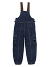 Damen Vector Dusk Denim Cargo-Schnee-Latzhose