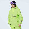 Mountain Challenger Herren-Anorak-Schneejacke mit halbem Reißverschluss