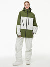 Herren-Thermo-Schneejacke und Latzhose für den Backcountry Mountain Explorer