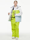 Herren-Backcountry-Bergwindjacke, Thermo-Schneeanzug mit Latzhose