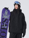 Searipe Unisex Strapazierfähige Mountain Rider All-Terrain Baggy Schneejacke für Damen und Herren