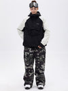 Freestyle-Skianzug für Damen im Bergtarn-Look – Bomberjacke & Baggy-Hose-Set