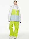 Herren-Backcountry-Bergwindjacke, Thermo-Schneeanzug mit Latzhose