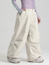 Gsou Snow Damen Strapazierfähige Urban Vibe All Function Baggy Schneehose