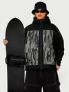 UrbanCraft Street Utility Freestyle Schneejacke für Damen – Reflektierende Kapuze & Arbeitskleidungsdesign