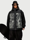 UrbanCraft Street Utility Freestyle Schneejacke für Herren – Reflektierende Kapuze & Arbeitskleidungsdesign