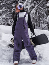 Nandn SnowSlope Baggy wasserdichte Snowboard-Latzhose für Herren