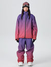 Searipe Alpine Horizon Fade Damen-All-Terrain-Schneeanzug mit Isolierung