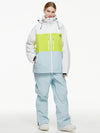 Arctic Queen Mountain Windbreaker Thermo-Schneeanzug für Damen mit Latzhose