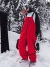 Nandn Winter Star Baggy Mountain Snowboard-Ski-Latzhose für Herren