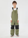 Winter Trek Light reflektierende, wasserdichte und isolierte Schneelatzhose für Jungen mit Knieschutz
