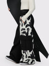 Wild Motion Damen-Schneehose mit reflektierendem Farbblock-Design und extra weitem Schnitt