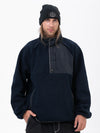 Herren-Abenteuerpullover aus Kunst-Sherpa-Fleece, warm und bergtauglich