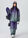 Searipe Alpine Horizon Fade Damen-All-Terrain-Schneeanzug mit Isolierung