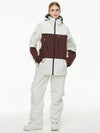 Herren-Thermo-Schneejacke und Latzhose für den Backcountry Mountain Explorer