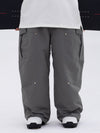 Herren-Skihose mit doppeltem Knieausschnitt, Mountain Freestyle, Baggy-Camo-Muster
