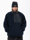 Herren-Abenteuerpullover aus Kunst-Sherpa-Fleece, warm und bergtauglich