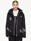 Arctic Queen Schneeflocken-Prinzessinnen-Fantasy-Schneejacke für Damen
