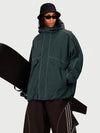 UrbanCraft Herren-Schneejacke mit reflektierenden Elementen – Workwear Street Fit