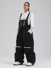Gsou Snow Mountain Chill Freestyle Baggy Snowboard-Bibs für Damen