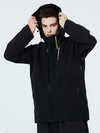 Herren-Schneejacke SnowGuard mit Isolierung und zwei Reißverschlüssen