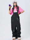 Nandn SnowSlope Baggy wasserdichte Snowboard-Latzhose für Herren