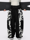 Wild Motion Damen-Schneehose mit reflektierendem Farbblock-Design und extra weitem Schnitt