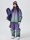 Searipe Alpine Horizon Fade Damen-All-Terrain-Schneeanzug mit Isolierung