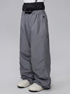 Damen Mountain Freerider Freestyle Snowboard Denim Jeans Baggy Snow Pants