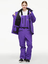 Arctic Queen Mountain Windbreaker Thermo-Schneeanzug für Damen mit Latzhose