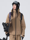 Searipe Damen-Skijacke „Durable Mountain Pro“ – Allwetter-Schneejacke im Baggy-Stil
