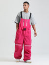 Gsou Snow Mountain Chill Freestyle Baggy Snowboard-Bibs für Herren