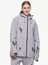 Arctic Queen Schneeflocken-Prinzessinnen-Fantasy-Schneejacke für Damen