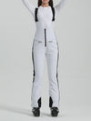 Gsou Snow Elegant Flare Ski-Latzhose für Damen