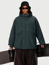 UrbanCraft Herren-Schneejacke mit reflektierenden Elementen – Workwear Street Fit