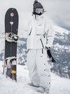 John Snow Damen-Skianzug im Urban Edge Streetwear-Stil, locker geschnitten