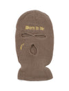 Snowverb ChillGuard Strick-Sturmhaube mit drei Öffnungen