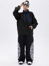 Damen-Pullover aus Kunst-Sherpa-Fleece für die Berge & stylische reflektierende Cargo-Schneehose